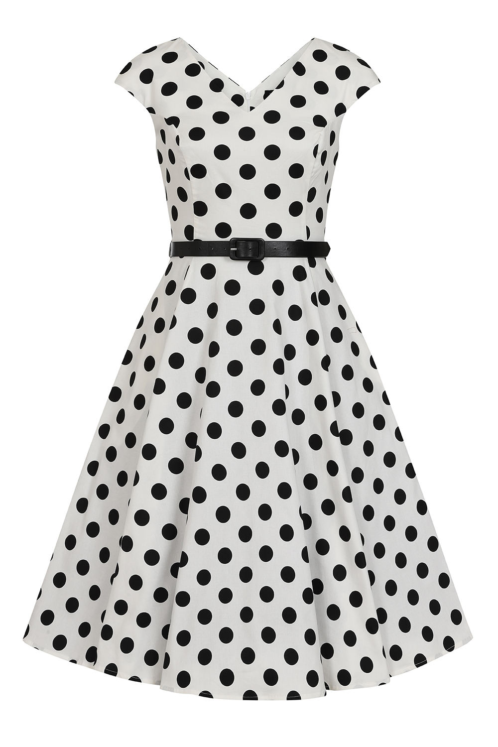 Tammy Polka Dot Swing Dress